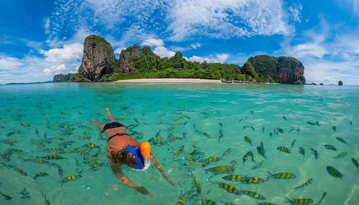  Snorkelling in Poda Beach, Things To Do In Krabi