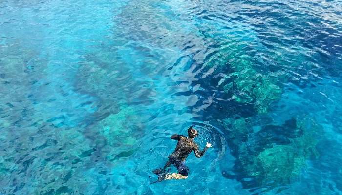  Snorkelling in Maldives in December