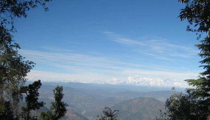 A stunning view of snow view point-one of the best places to visit in Nainital