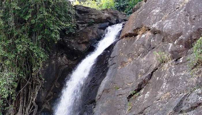An image of the stunning waterfalls near Wayanad in December. 