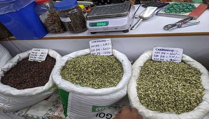 Spices shop in Munnar, Kerala