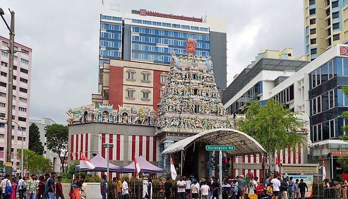 Sri Veeramakaliamman Temple one of the best hindu temples in Singapore