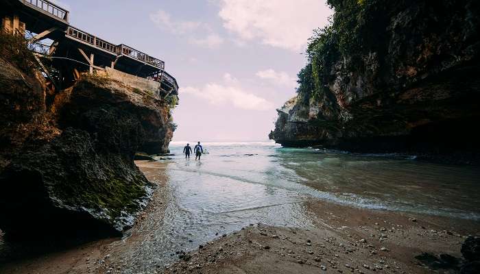 Get the serene atmosphere at the top places to visit near Sundays' beach club bali in January.