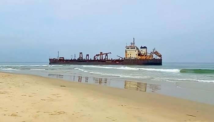 Surathkal Beach in Mangalore in July