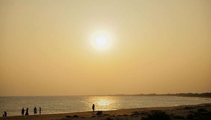 Suryalanka Beach is one of the best beaches near Hyderabad