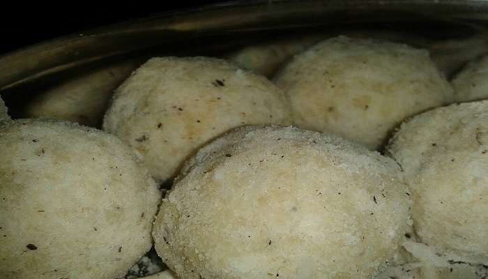 Rava Laddoo made with Semolina