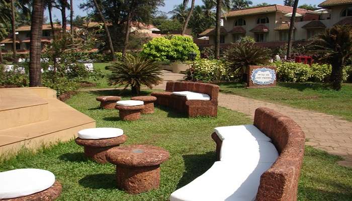 View of Taj resort outdoor