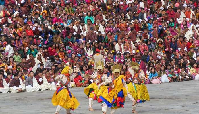 Attending festival is among the top things to do in Bhutan