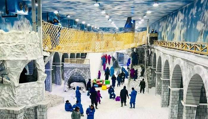 Snow Masti In The Mall, among things to do in Delhi