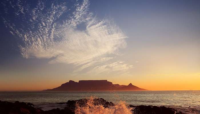 The Table Mountain, Cape Town In January