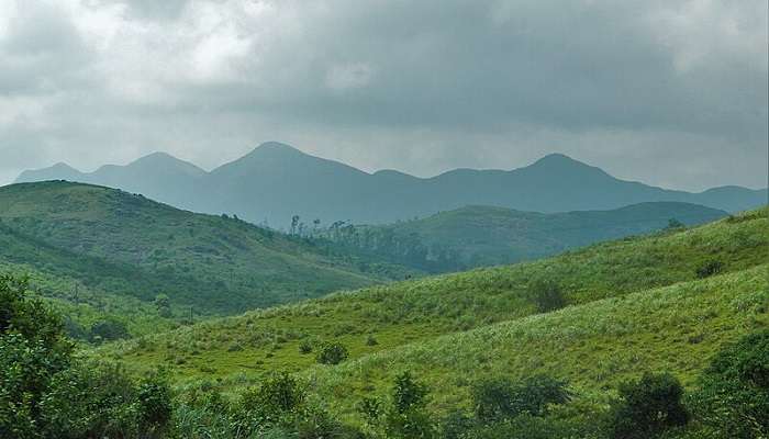 A beautiful sunrise in Vagamon