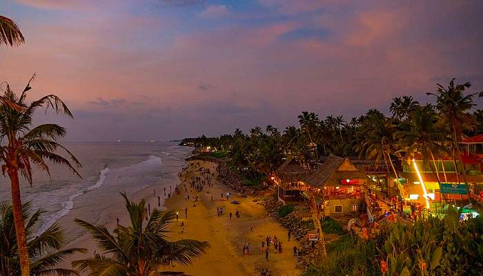 A stunning evening in Varkala Cliff