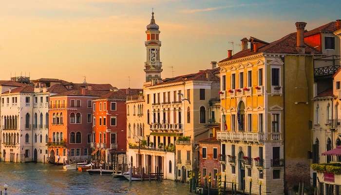 Venice is one of the exotic honeymoon destinations in the world