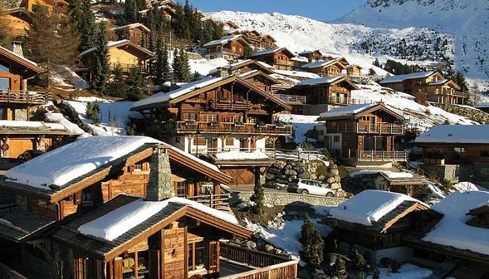 Verbier hotel in Switzerland