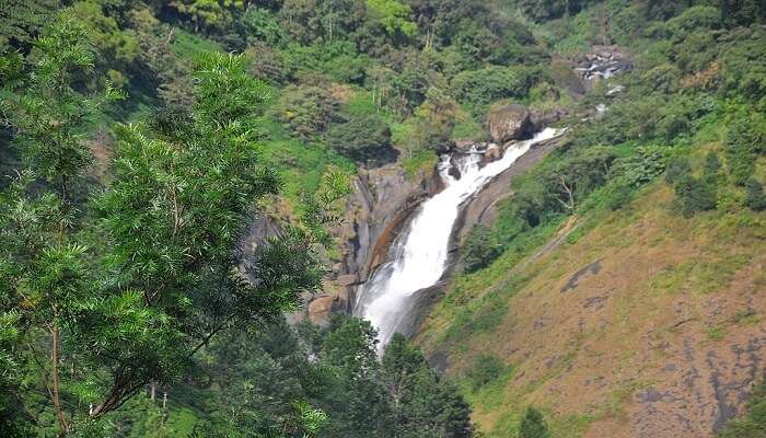 Attukad waterfalls view 