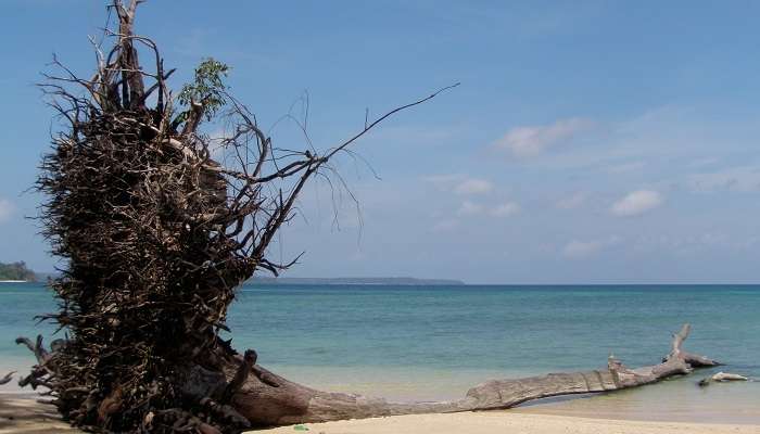 The closest beach to the capital city of Port Blair, Wandoor Beach is one of the must include places to visit in Andaman in July.