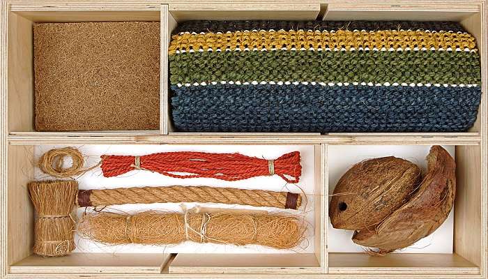 Coconut fibre crafts