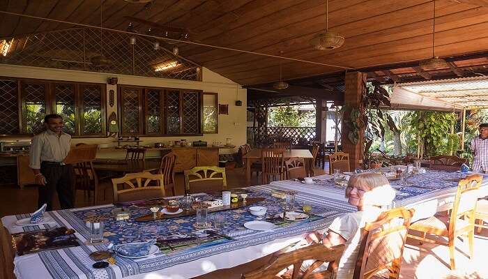 Serene resort in Kerala
