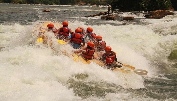 White water rafting in Kerala
