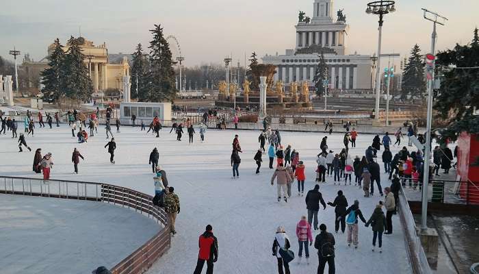 Winter Sports In Moscow