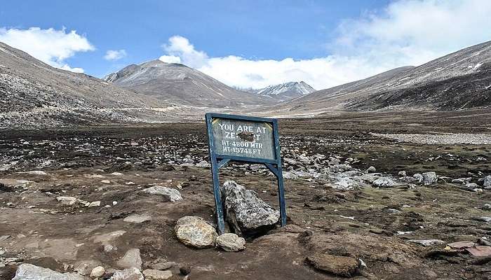 A delightful view of Zero Point