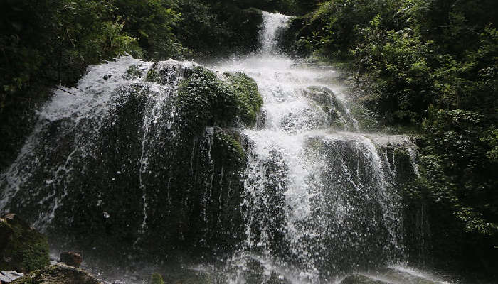 Beautiful view of Tegenungan Waterfall