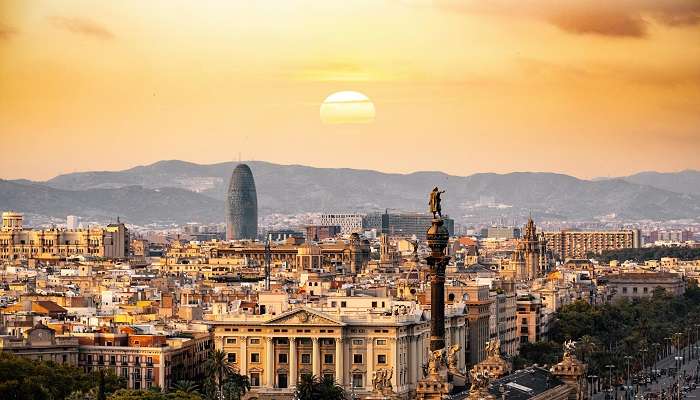 Barcelona - places to visit in Europe in January