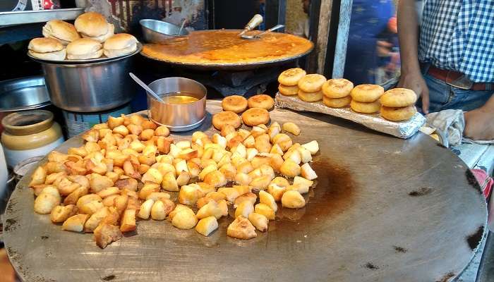 Delicious food in Delhi in December