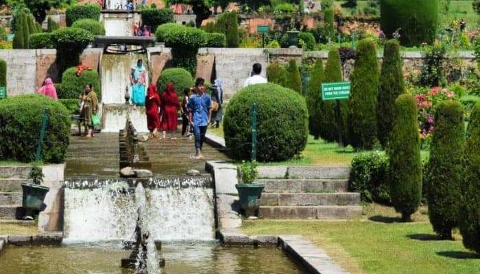 nishat garden, things to do in srinagar