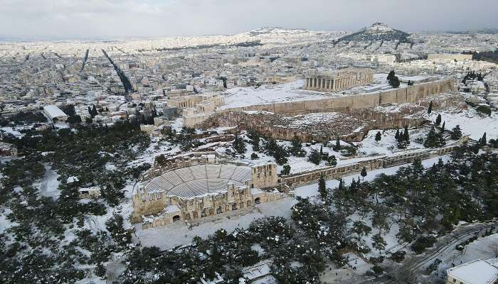 Athens In December