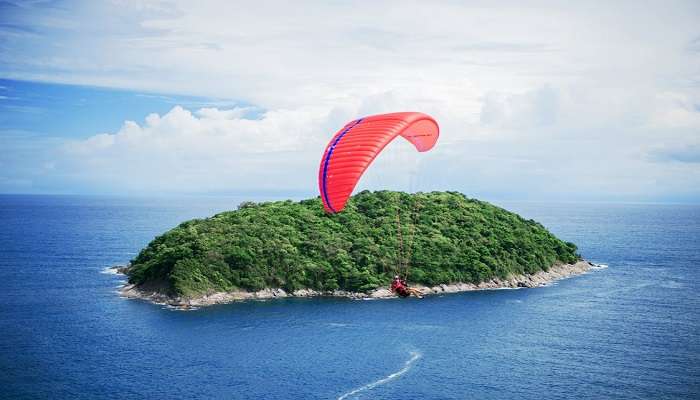 Parasailing in Thailand