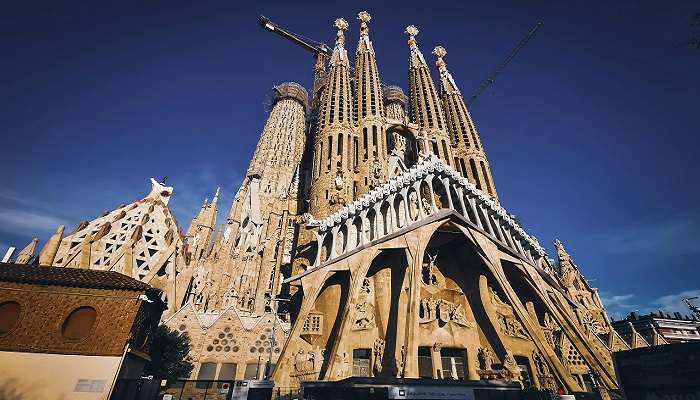 Church in Barcelona In December