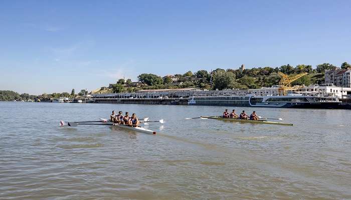 rowing in Europe in March