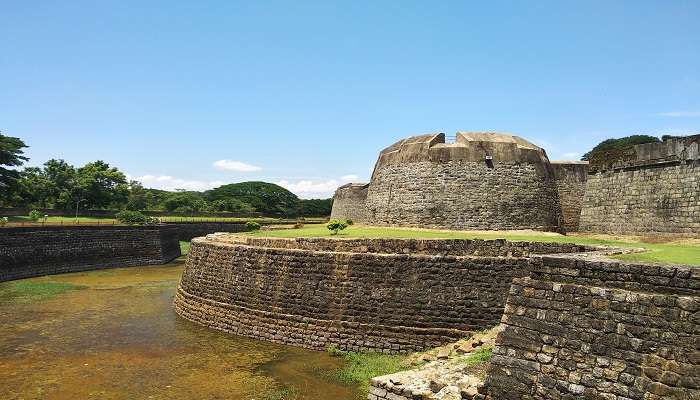 Palakkad Fort is situated in the heart of Palakkad.