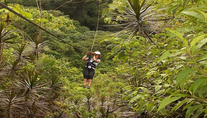 Ziplining is the amazing activities to do in the next visit of Pondicherry.