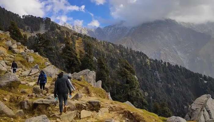 भारत के पर्यटक स्थल मैकलोडगंज ट्रकिंग के लिए सबसे अच्छी जगहों में से एक है