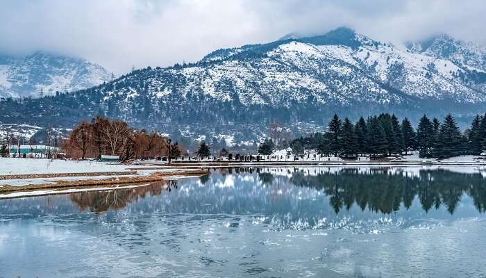 श्रीनगर राजधानी में भूमि