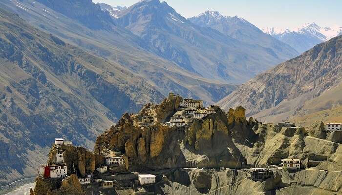 Monastery beautiful Landscape Of Dhanakar