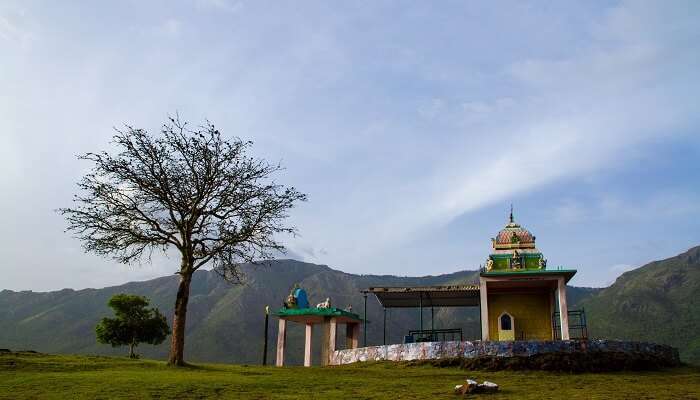 Beautiful View Of Vibhoothi Malai Murugan Temple At Bokkapuram