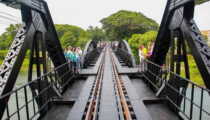 Bridge view in Kanchanaburi