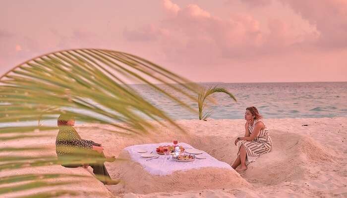 Beach view from Splendour Grand