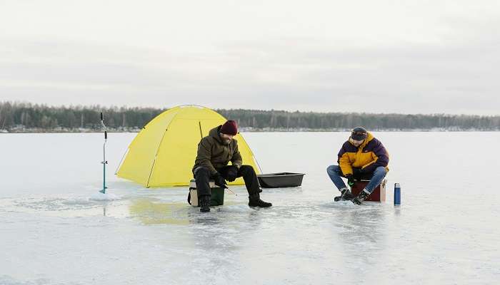 Ice fishing