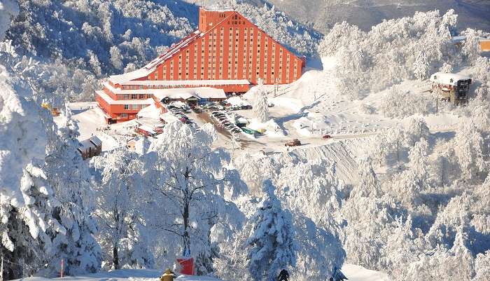 Kartepe Ski Centre, snowboarding in turkey