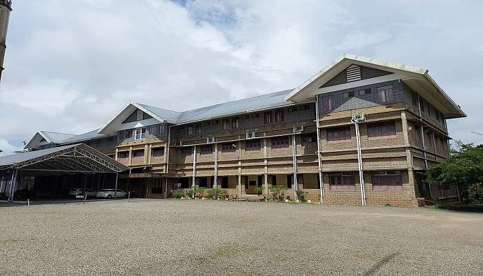 Parish building of Vimalagiri Cathedral, Kottayam.