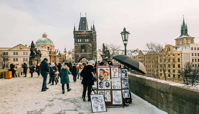 Citu tour in Prague in summer