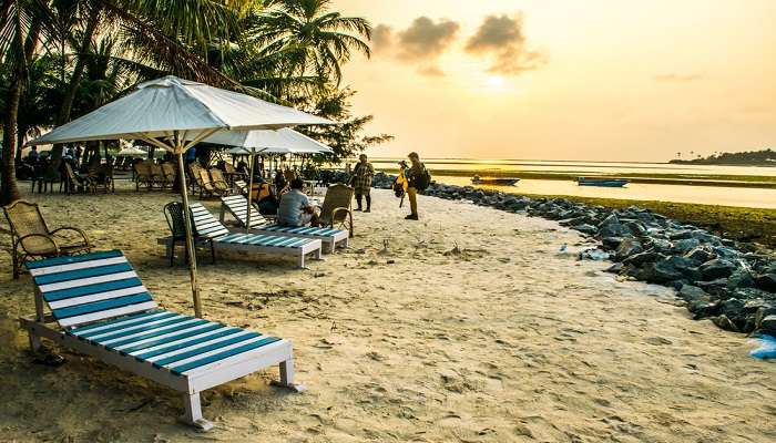 Kalpeni Island is one of the popular places to visit in and around Lakshwadeep that offers golden sandy beach with a scenic view of turquoise water.