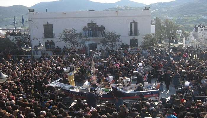 A carnival that took place in greece in march