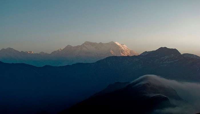 Chaukhamba Peak from Guptakashi