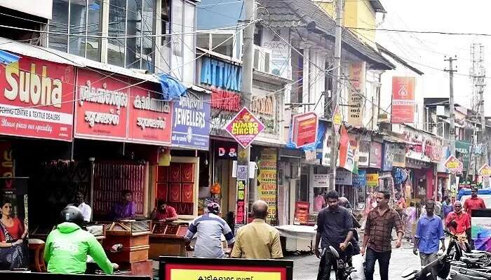 Have a look at the old shopping area of Chalai Bazaar for one-day trips from Trivandrum