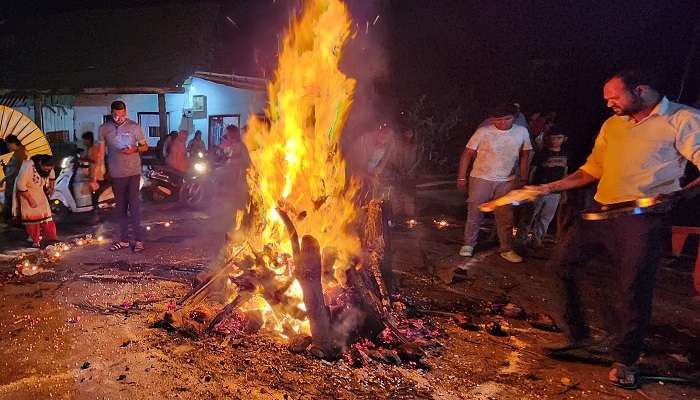 Holika Dahan In Udaipur